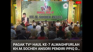 PAGAK TV HAUL KE7 ALMAGHFURLAH KHMSOCHEH ANSORI PENDIRI PPIQ DARUL HIDAYAH KLOJEN MALANG [upl. by Yras]