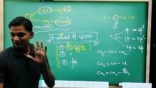 hybridization in organic chemistry class 12th chemistry in hindi [upl. by Annairb]