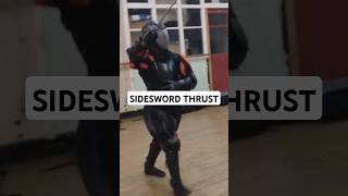 Sidesword Thrust hema martialarts swordfighting [upl. by Letsyrc]