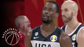 FIBA World Cup 2019 USA vs Greece Group Phase Round 2 Full Game Highlights September 7 2019 [upl. by Lebasy]