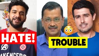 Arvind Kejriwal In Trouble for Sharing Dhruv Rathee’s Video😨 Fukra Insaan Gets Hate for this… [upl. by Lyda303]