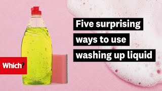 Five surprising ways to use washing up liquid  Which [upl. by Anidualc]