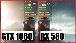 RX 580 vs GTX 1060  Rise Of The Tomb Raider  1080p [upl. by Gimble]