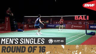 Indonesia Open 2021  Kento Momota JPN 1 vs Loh Kean Yew SGP  Round of 16 [upl. by Sheri]