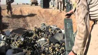 EOD detonates 25000 pounds of ammunition [upl. by Thorfinn]