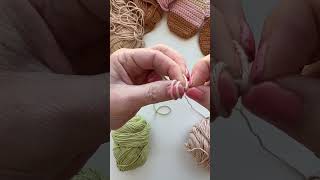 The most secure way to join two yarns 🧶 MAGIC KNOT TUTORIAL [upl. by Aenitsirhc]