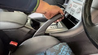 How To Adjust The Handbrake Tension BA BF Falcon XR6 [upl. by Nerval918]