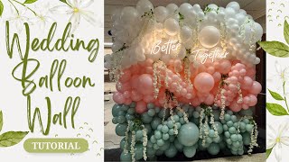 Wedding Balloon  Balloon Wall  Bridal Balloons [upl. by Annawd]