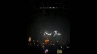 Just 40 Second of Anuv Jain🫶🥺 shorts anuvjain baarishein concert [upl. by Arline]