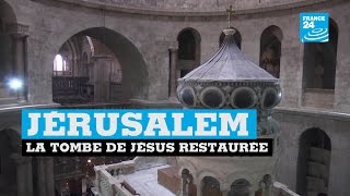 Jérusalem  la tombe de Jésus restaurée [upl. by Gene916]