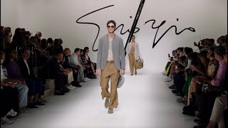 Giorgio Armani Mens Spring Summer 2024  Fashion Show [upl. by Yaj]