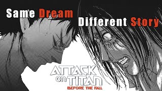 Story Before Eren Attack on titan Before the Fall Review [upl. by Ellenahs]