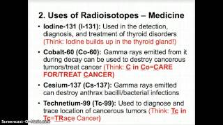 Uses of Radioisotopes [upl. by Ahrat614]