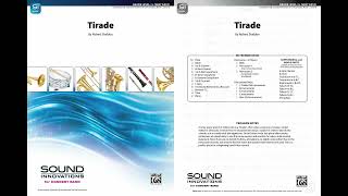 Tirade by Robert Sheldon – Score amp Sound [upl. by Asserat]