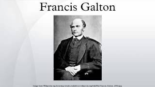 Francis Galton [upl. by Bander]