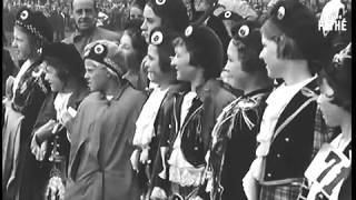 Highland dancing  Cowal Games 1938 [upl. by Prudie]