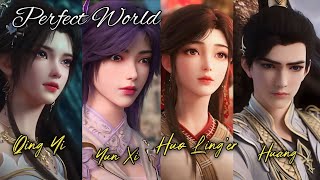 ShiHao x QingYi  YunXi  HuoLinger  Perfect World  Wanmei Shijie AMV [upl. by Leikeze]