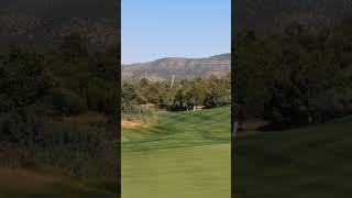 Having some fun with a wedge😎 ⛳️🏌️‍♂️golf backspin vokey titleist clubone8 [upl. by Llenrup]