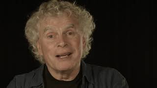 Videobotschaft von Sir Simon Rattle [upl. by Dorreg]