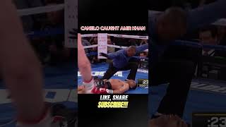 CANELO ALVAREZ VS AMIR KHAN boxing boxinghighlights youtubeshorts combat [upl. by Ikcir]