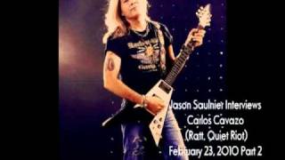 Carlos Cavazo Interview  Quiet Riot Guitarist [upl. by Akiemat]