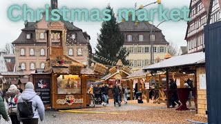 Christmas market\Christmas is coming soon germany \vlog [upl. by Karisa]