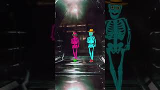 Skeletons Swing The Mood Dance Challenge shorts nurseryrhymes Teehee Toli [upl. by Lindsay]