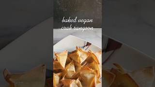 baked vegan crab rangoon [upl. by Meijer]