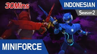 Indonesian dub MiniForce S2 EP1012 [upl. by Ardnatal]