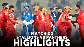 Full Highlights  ABL Stallions vs Lake City Panthers  Match 2  Champions Cup 2024 [upl. by Riannon]