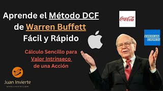 Aprende Cómo Warren Buffett Evalúa Empresas para Invertir Método DCF y Ejemplo Apple [upl. by Kurzawa]