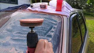 Cerium Oxide Windshield Polishing Part 2 [upl. by Berkow810]