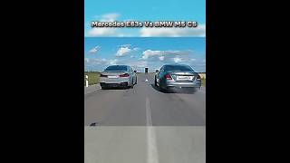 Mercedes E63s Vs BMW M5 compitition supercardragrace drag race [upl. by Onstad549]