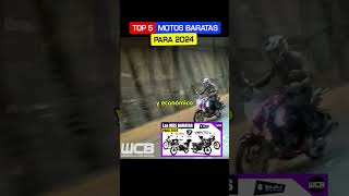 5 Motos BARATAS 2024 por 25K 🇲🇽 👆👆👆 ▶️ motos 2024 top5 [upl. by Critchfield]