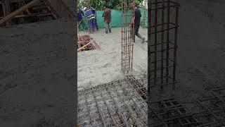 casting concrete constructionbulding [upl. by Christie580]