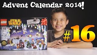 2014 LEGO STAR WARS Advent Calendar DAY 16  Set 75056  Question of the Day [upl. by Eenafets]