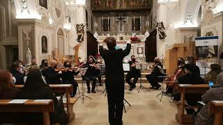 Alexander Frey conducts Elgar Serenade in E minor 2nd mvmt Orchestra di Matera e della Basilicata [upl. by Whitson469]