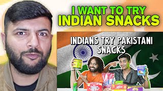 Pakistani Reacts to INDIANS TRY PAKISTANI SNACKS  Ok Tested [upl. by Eissed]