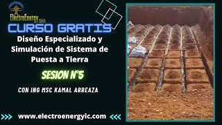 🔥Curso Gratuito Clase N5👉 Diseño Especializado y Simulación de Sistema de Puesta a Tierra ⚡⚡ [upl. by Carita]