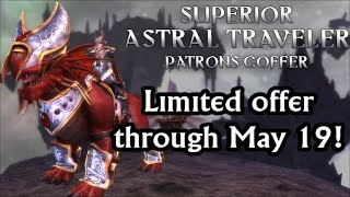 New Astral Traveler Patron Coffer  Mount storage space cosmetics available through May 19 [upl. by Berget687]