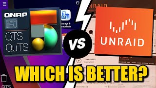 QNAP QTSQuTS vs UnRAID  Which NAS Software is Best for You [upl. by Mell]