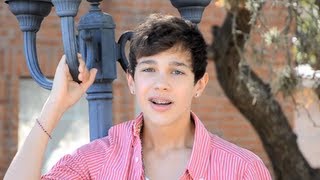 Mistletoe  Justin Bieber  music video cover by Austin Mahone  with lyrics [upl. by Chon]