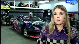 15YearOld Stock Car Driver Loves Competition [upl. by Phillie]