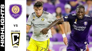 HIGHLIGHTS Orlando City SC vs Columbus Crew  September 04 2021 [upl. by Eiuqnimod687]