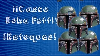 Cómo hacer el casco de Bobba Fett  ¡Retoques  5  7 [upl. by Frederico]