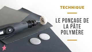 TECHNIQUE  Ponçage et polissage de la pâte polymère [upl. by Eibbor610]