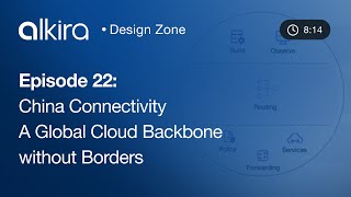 Alkira Design Zone Episode 22 China Connectivity  A Global Cloud Backbone without Borders [upl. by Boland734]