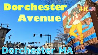 Dorchester Avenue  Dorchester Massachusetts USA 🇺🇸 [upl. by Airun]