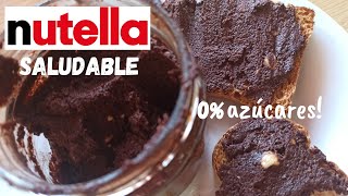 Nutella Light SALUDABLE  Recetas Fáciles [upl. by Kovar60]