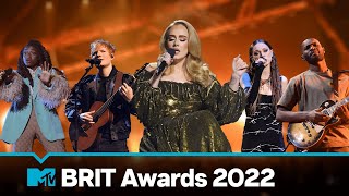 The BRIT Awards 2022 Performance Highlights  MTV Music [upl. by Ahsrop520]